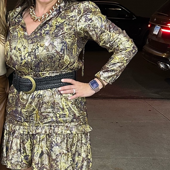 BA&SH
Capi Metallic Mini Dress - Picture 2 of 2